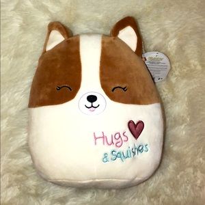 NWT 8” Regina the Corgi Valentine’s Squishmallow